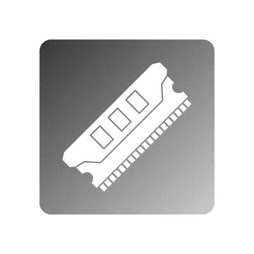 Ram icon vector 스톡 일러스트