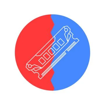 Ram icon vector Stock Illustration