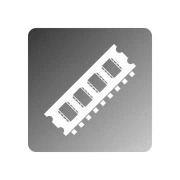 Ram icon vector Stock Illustration