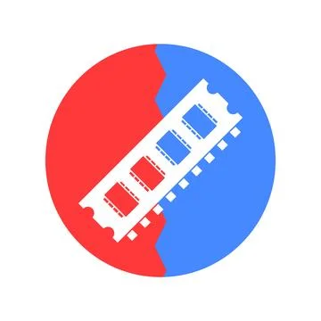Ram icon vector 스톡 일러스트