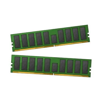 RAM illustration Stock Illustration