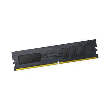RAM illustration Stock Illustration