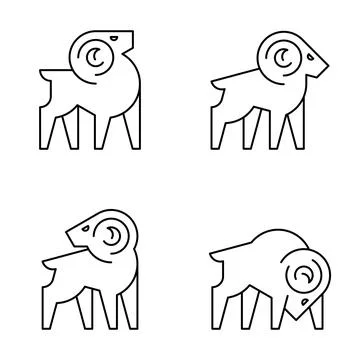 Ram Logo Stock Illustration