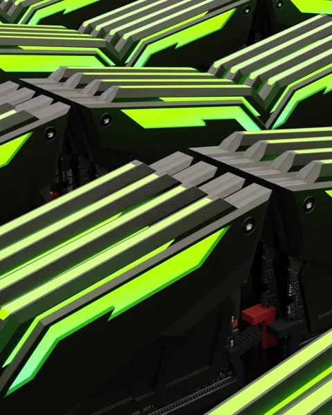 Ram memory background Stock Footage 331947206