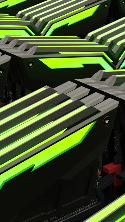 Ram memory background Stock-Footage 331947217