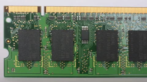 RAM Memory Stock Footage 32352412