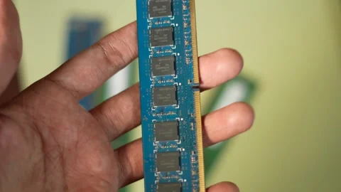 RAM Memory Price Increase, PC and Laptop Upgrade Stock Footage 326349216
