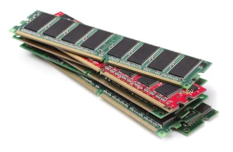 RAM modules Stock Photos