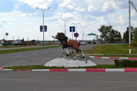 Ram statue Stock Photos