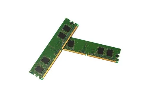 The RAM on a white background Stock Photos