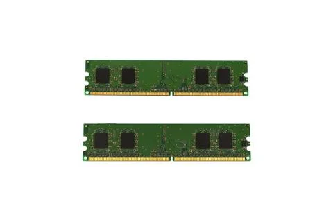 The RAM on a white background Stock Photos