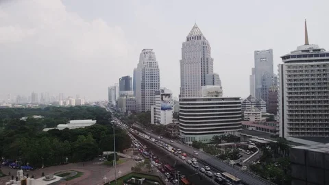 Rama IV Road Stock Footage 82479340