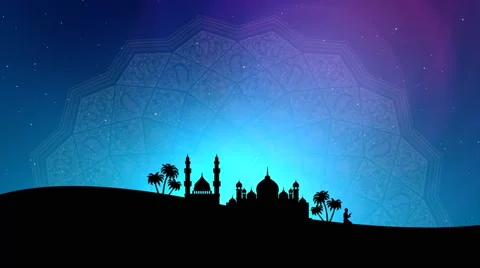 Ramadam Text Animation Видео 66113133