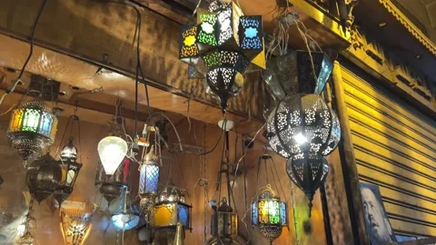 Ramadan 2024 vibes in Cairo, Egypt(71) Stock Footage 237120189