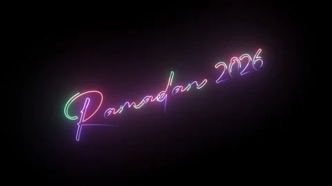 “Ramadan 2026 Text Animation | Islamic Motion Graphics Stock Footage 322517565