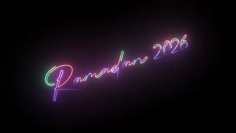 “Ramadan 2026 Text Animation | Islamic Motion Graphics ✅ Stock Footage 322617536