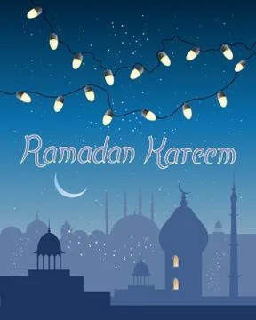 Ramadan abstract Stock Illustration