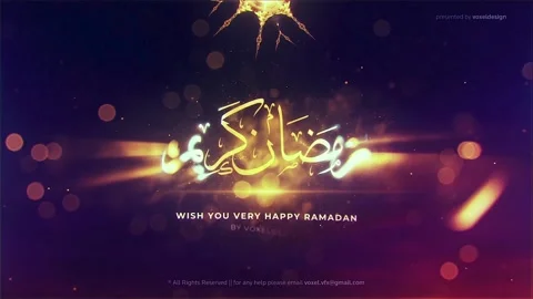 Ramadan And Eid Classic Reveal Stock After Effects