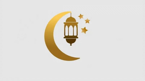 Ramadan Animation Transparent Background Stock Footage 232800206