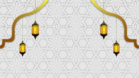 Ramadan Background Alpha Stock Footage 343913588