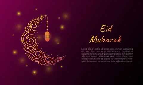 Ramadan Background Design vector for islamic new year Stock Illustration
