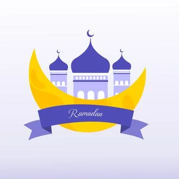 Ramadan Background Design vector for islamic new year Stock Illustration