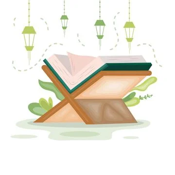 Ramadan Background Design vector for islamic new year Stock Illustration