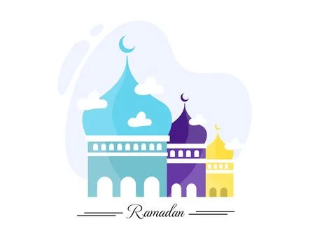 Ramadan Background Design vector for islamic new year Stock Illustration