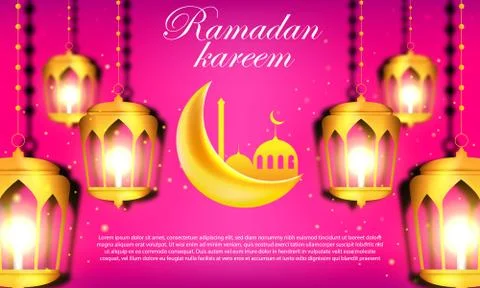 Ramadan background Stock Illustration