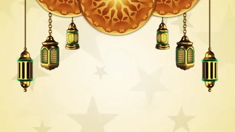 Ramadan Background Loop 4k Stock Footage 342723800