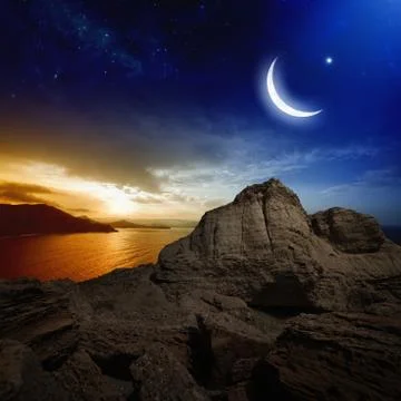 Ramadan background Stock Photos