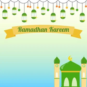 Ramadan Background Vector Stock Illustration