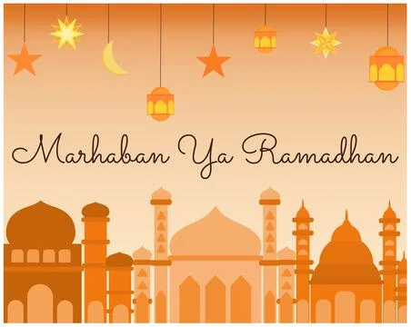 Ramadan Background Vector Stock Illustration