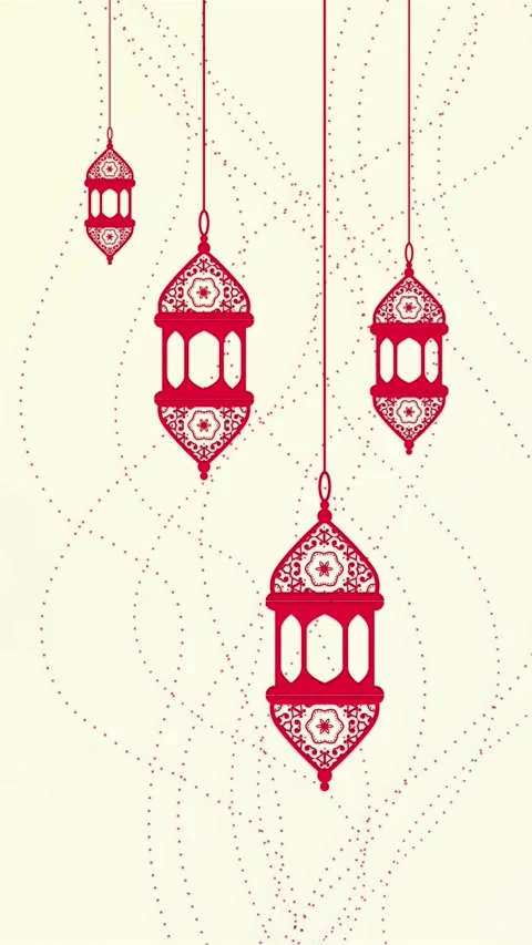 Ramadan Background  Vertical Video stock 341883812