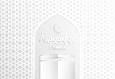 Ramadan backgrounds vector,Ramadan mubarak with kaaba イラスト素材