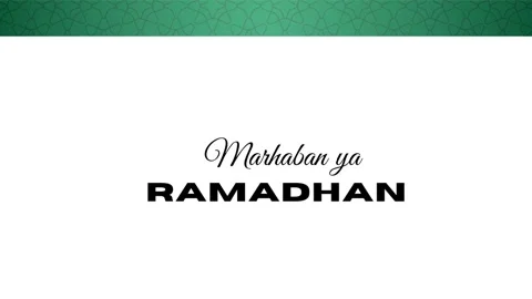 Ramadan Banner festive Stock Footage 303947495