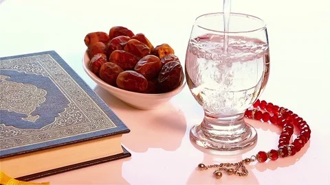 Ramadan Breakfast Stock Footage 74667101