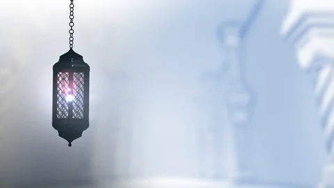 Ramadan candle lantern - 3d Animation Vidéo 126550378