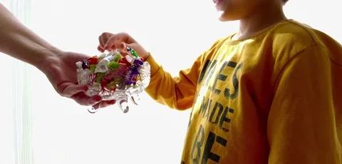 Ramadan candy feast 스톡 동영상 183760970