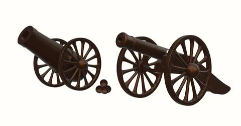 Ramadan cannons Stock-Fotos
