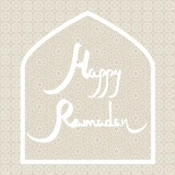 Ramadan card Stock Illustration