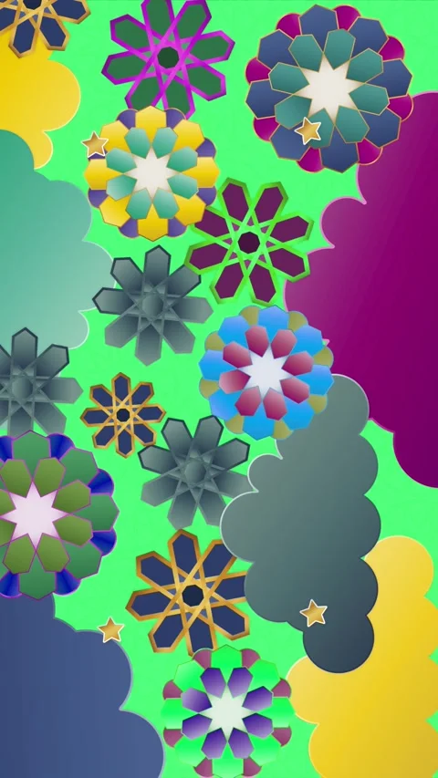 Ramadan Color Background Stock Footage 299525329