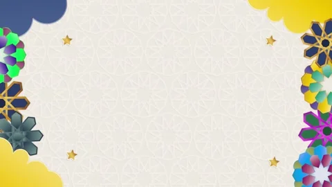 Ramadan Color Background Stock Footage 299526183