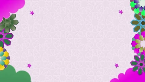 Ramadan Color Background Video stock 299526819