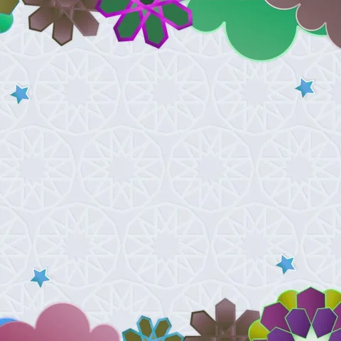 Ramadan Color Background Stock Footage 299527722