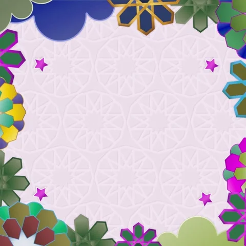 Ramadan Color Background Stock Footage 299527964