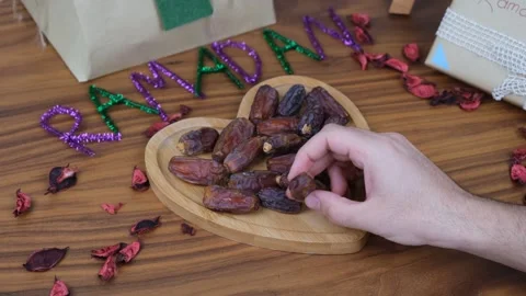 Ramadan date Stock Footage 265499918