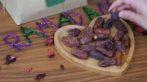 Ramadan date Stock Footage 265539001