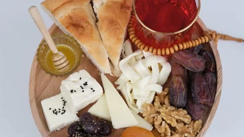 Ramadan food Stock Footage 236658060