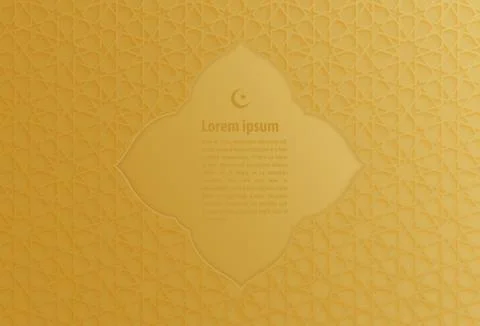 Ramadan gold backgrounds vector,Ramadan kareem イラスト素材